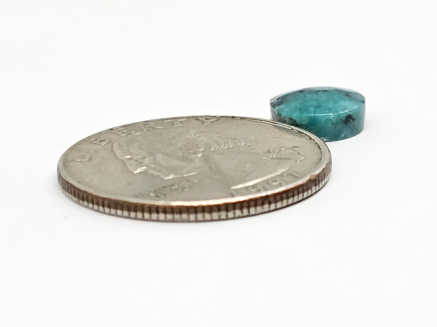 Mexican Turquoise Cabochon | Artisan Cut Gemstone