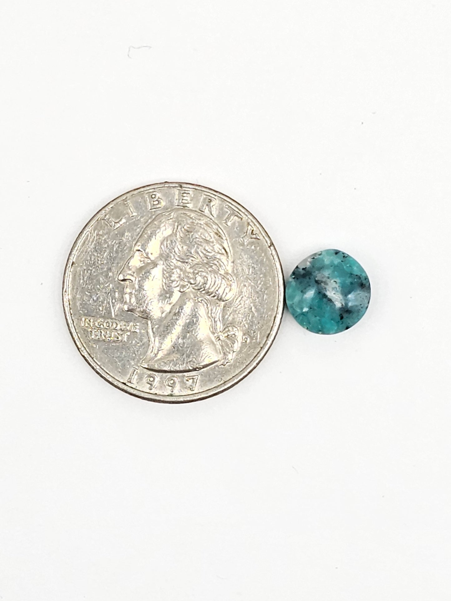 Mexican Turquoise Cabochon | Artisan Cut Gemstone
