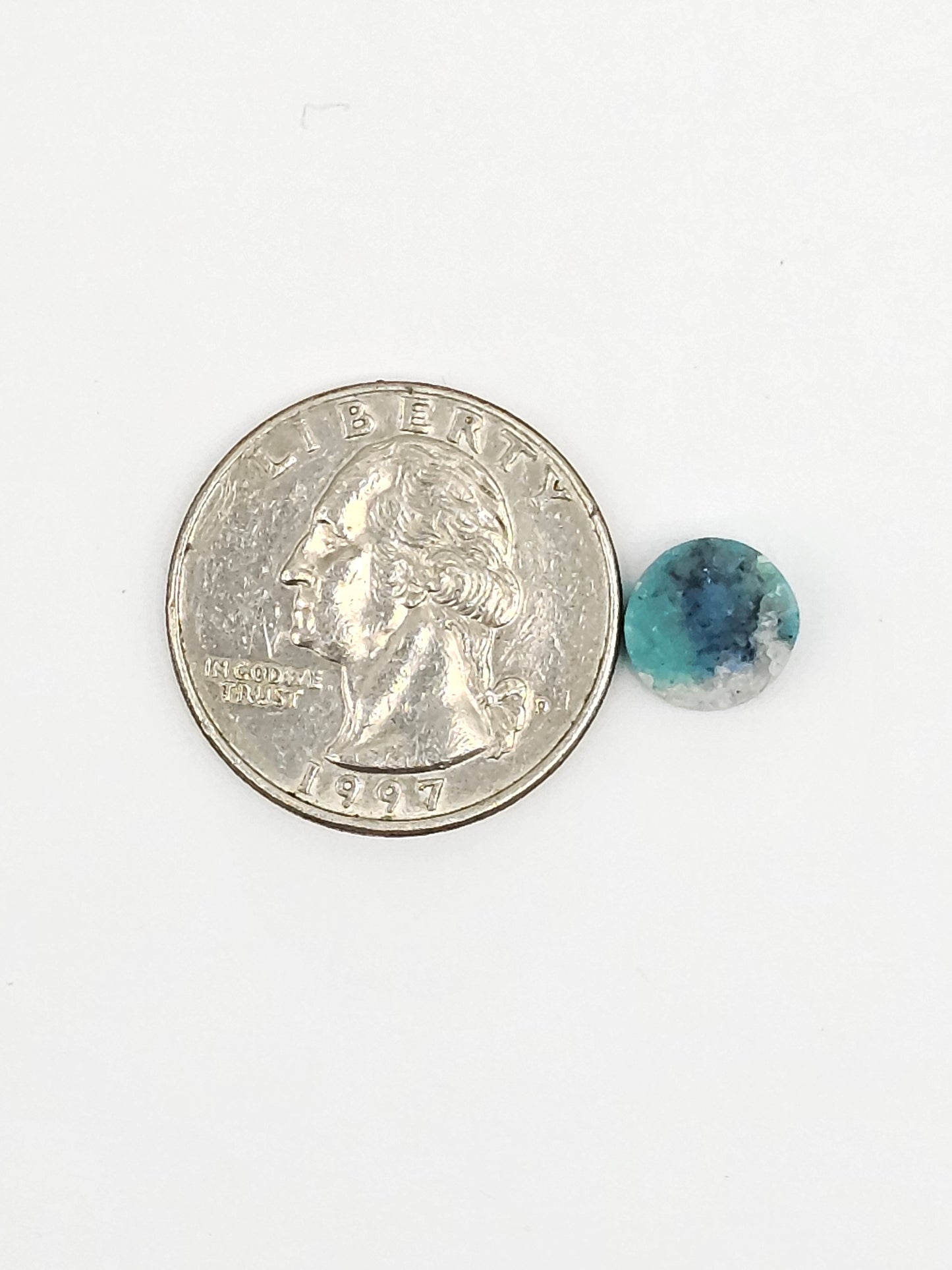 Mexican Turquoise Cabochon | Artisan Cut Gemstone