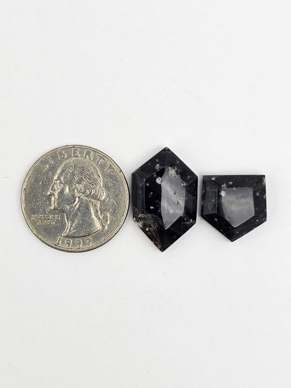 Galaxy Obsidian Cabochon Set