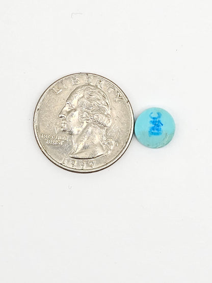 Mexican Turquoise Cabochon | Artisan Cut Gemstone
