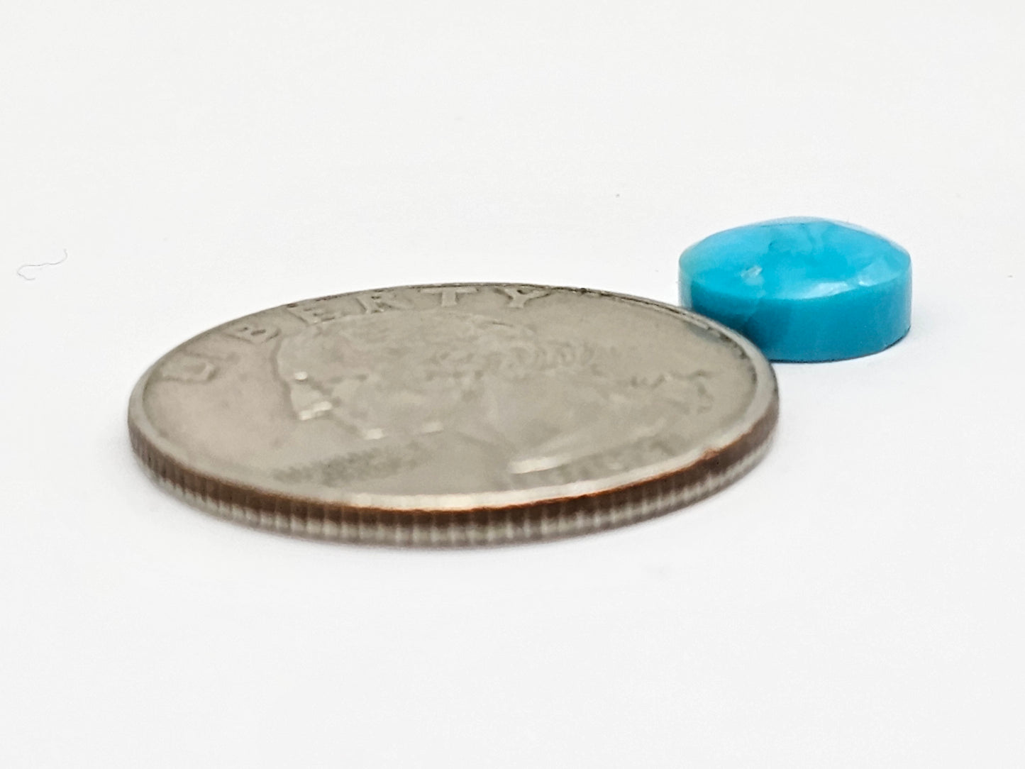 Mexican Turquoise Cabochon | Artisan Cut Gemstone