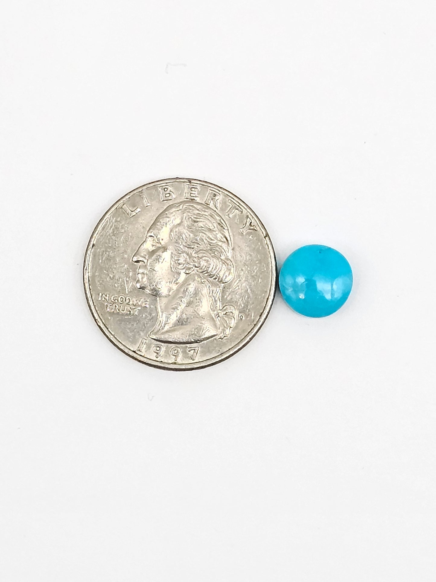 Mexican Turquoise Cabochon | Artisan Cut Gemstone