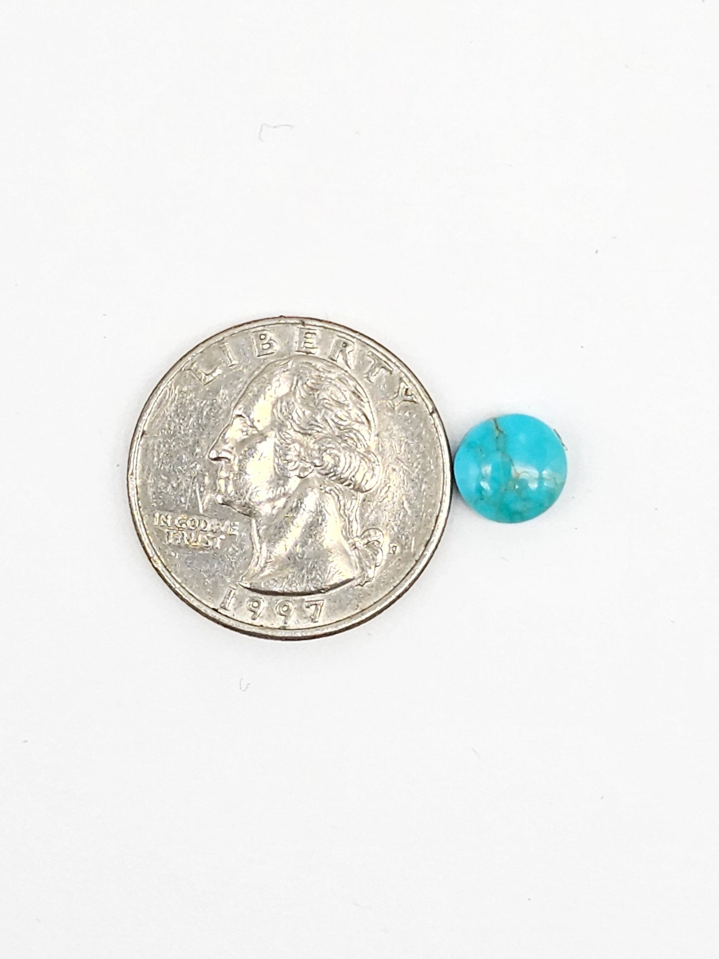 Mexican Turquoise Cabochon | Artisan Cut Gemstone
