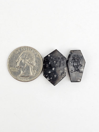 Galaxy Obsidian Cabochon Set