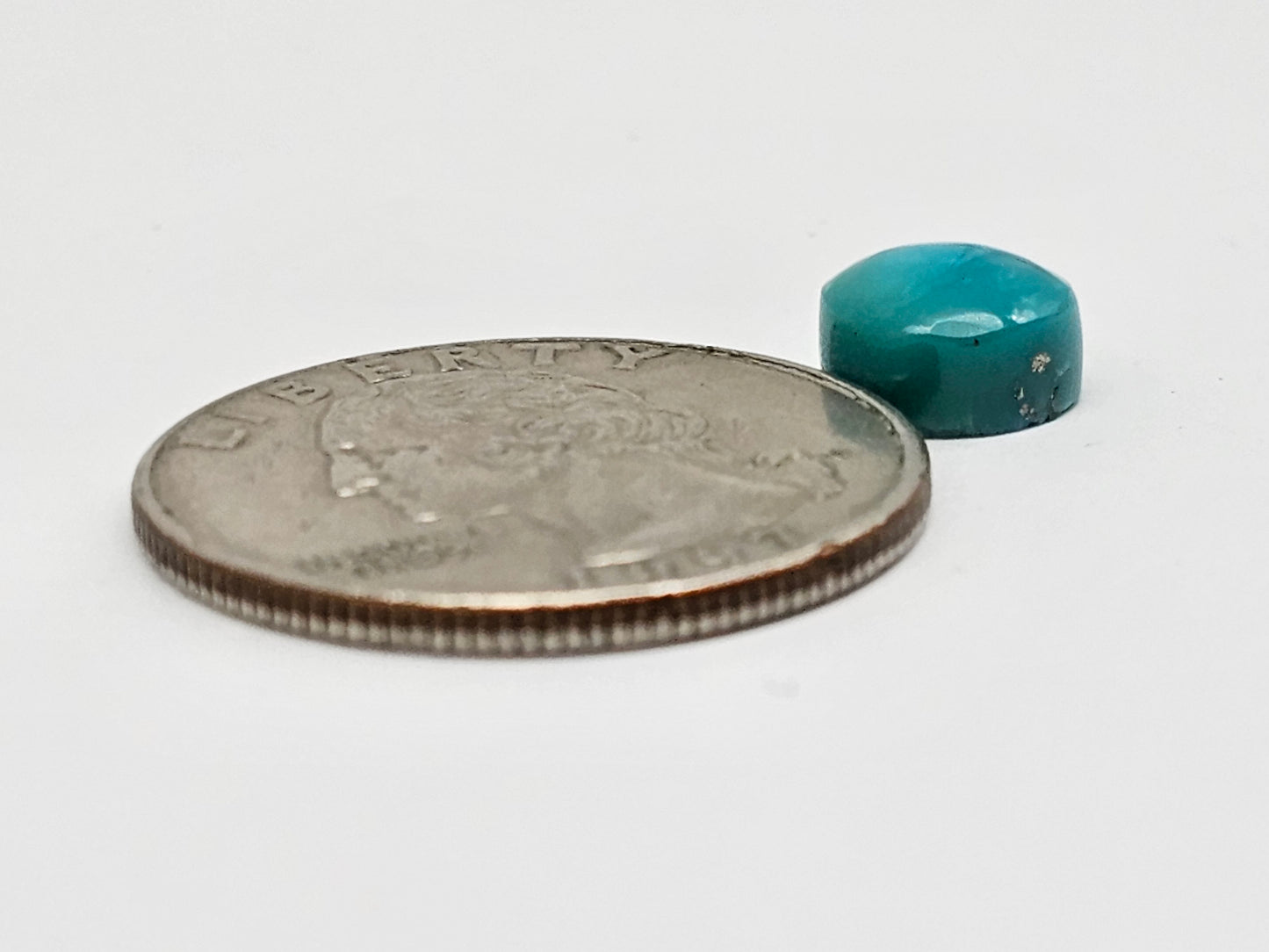 Mexican Turquoise Cabochon | Artisan Cut Gemstone