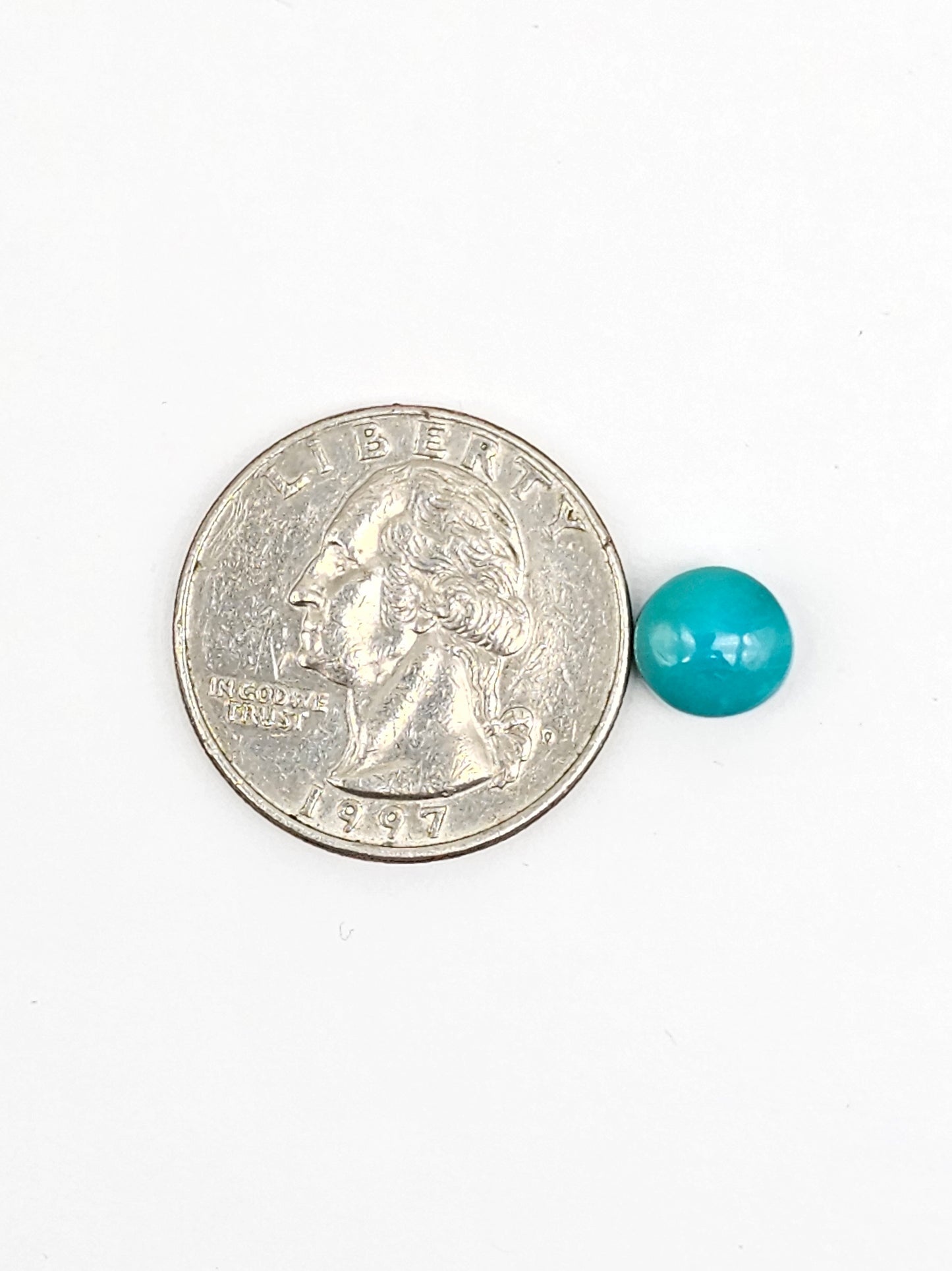 Mexican Turquoise Cabochon | Artisan Cut Gemstone