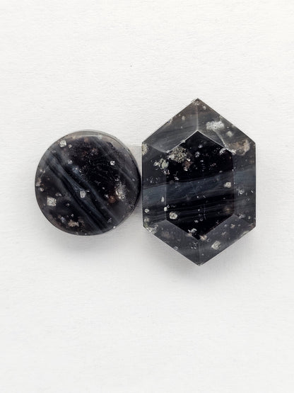 Galaxy Obsidian Cabochon Set