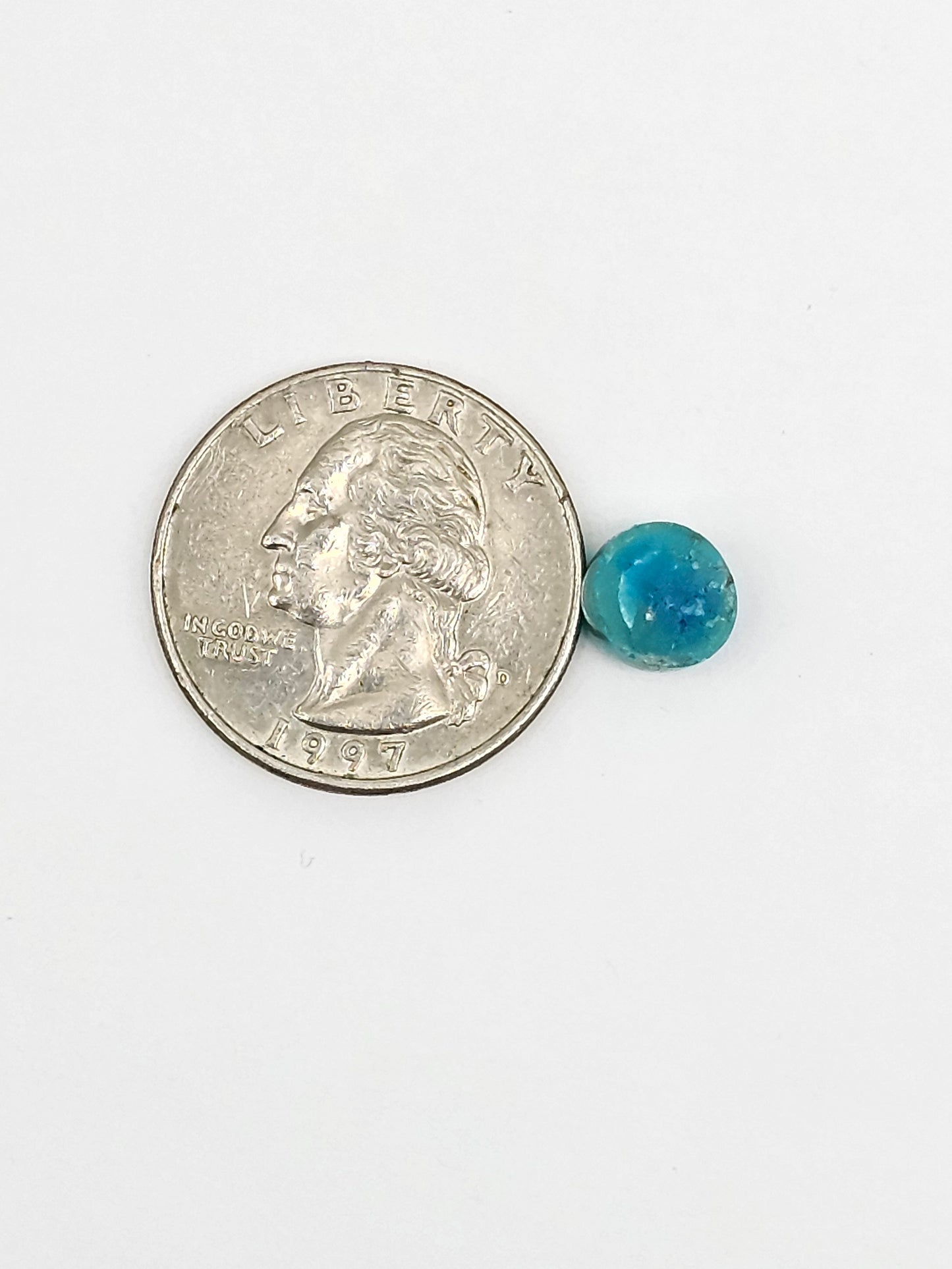 Mexican Turquoise Cabochon | Artisan Cut Gemstone