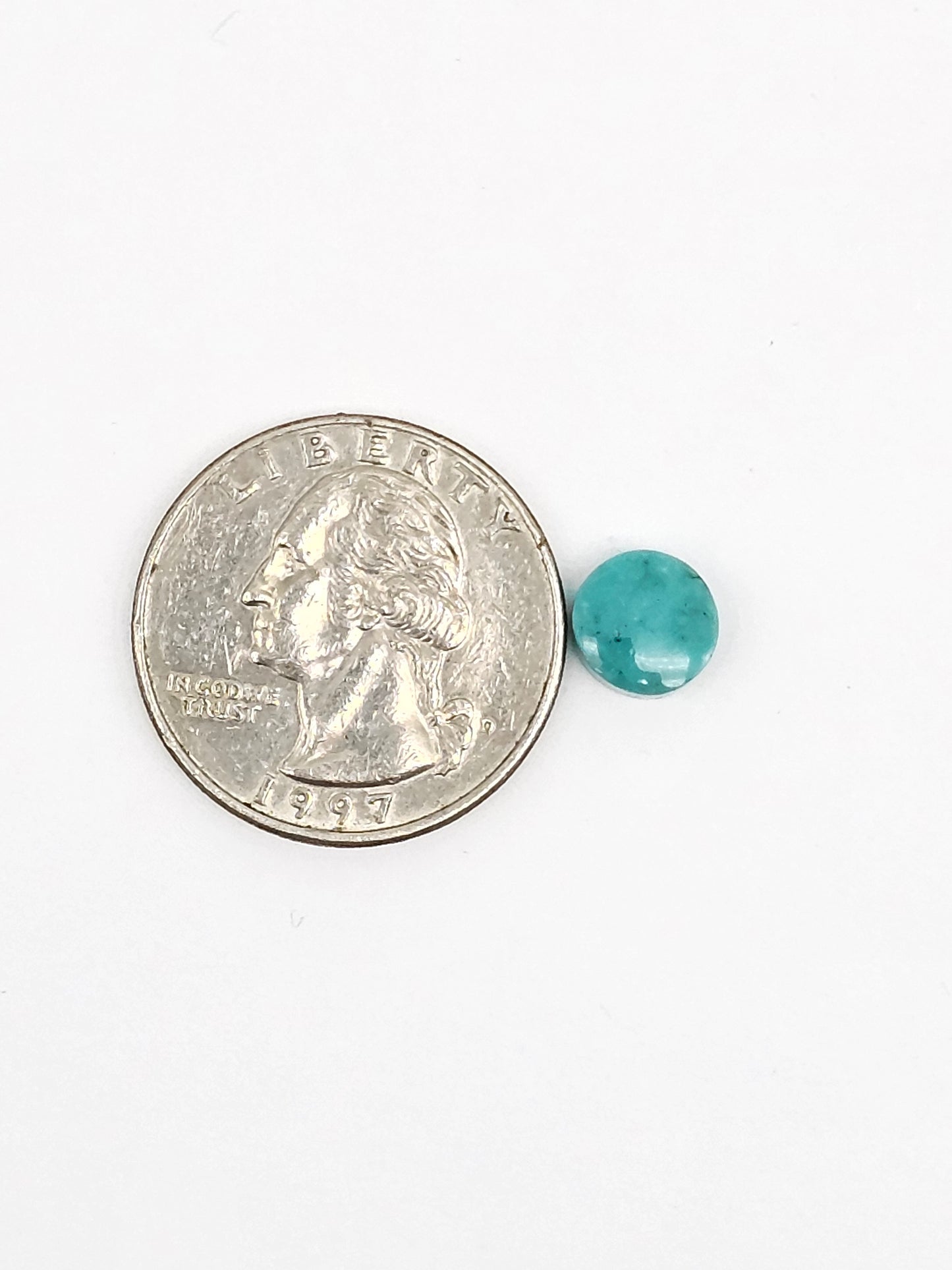Mexican Turquoise Cabochon | Artisan Cut Gemstone