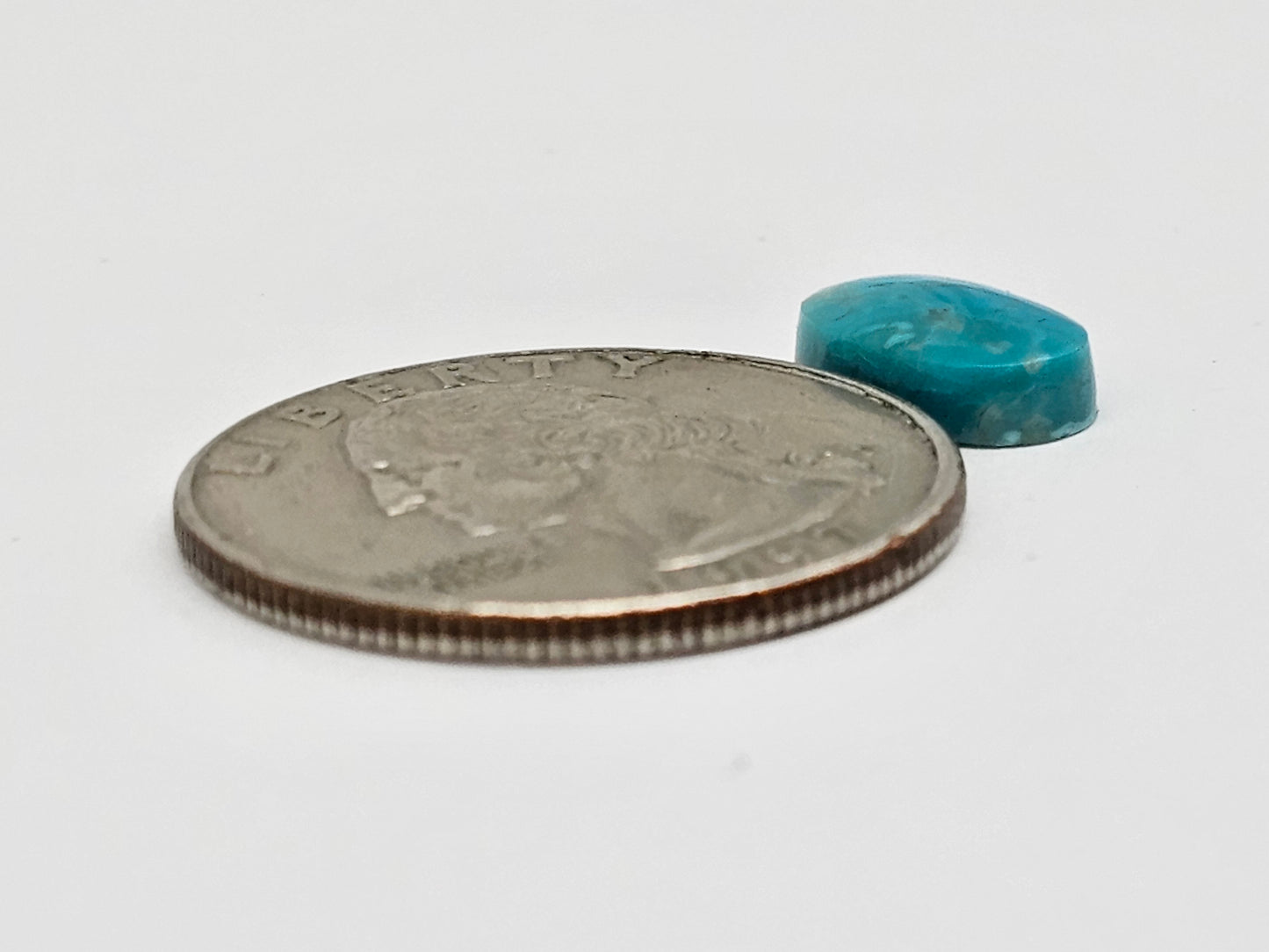 Mexican Turquoise Cabochon | Artisan Cut Gemstone