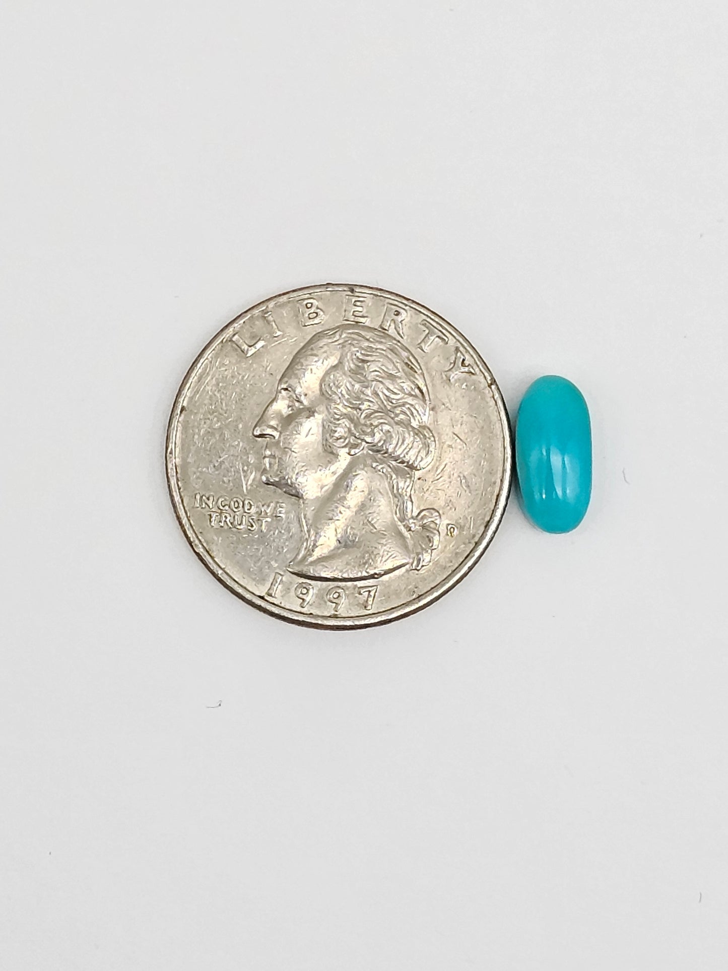 Mexican Turquoise Cabochon | Artisan Cut Gemstone