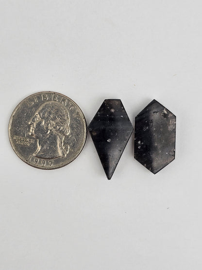 Galaxy obsidian Cabochon Set