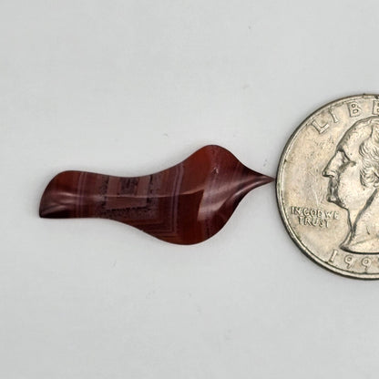 Carnelian Agate Bird Cabochon