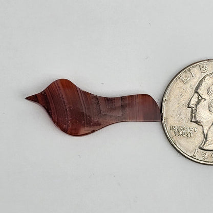 Carnelian Agate Bird Cabochon