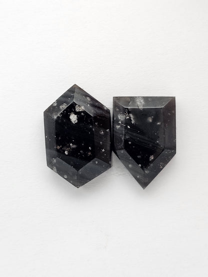 Galaxy obsidian Cabochon Set
