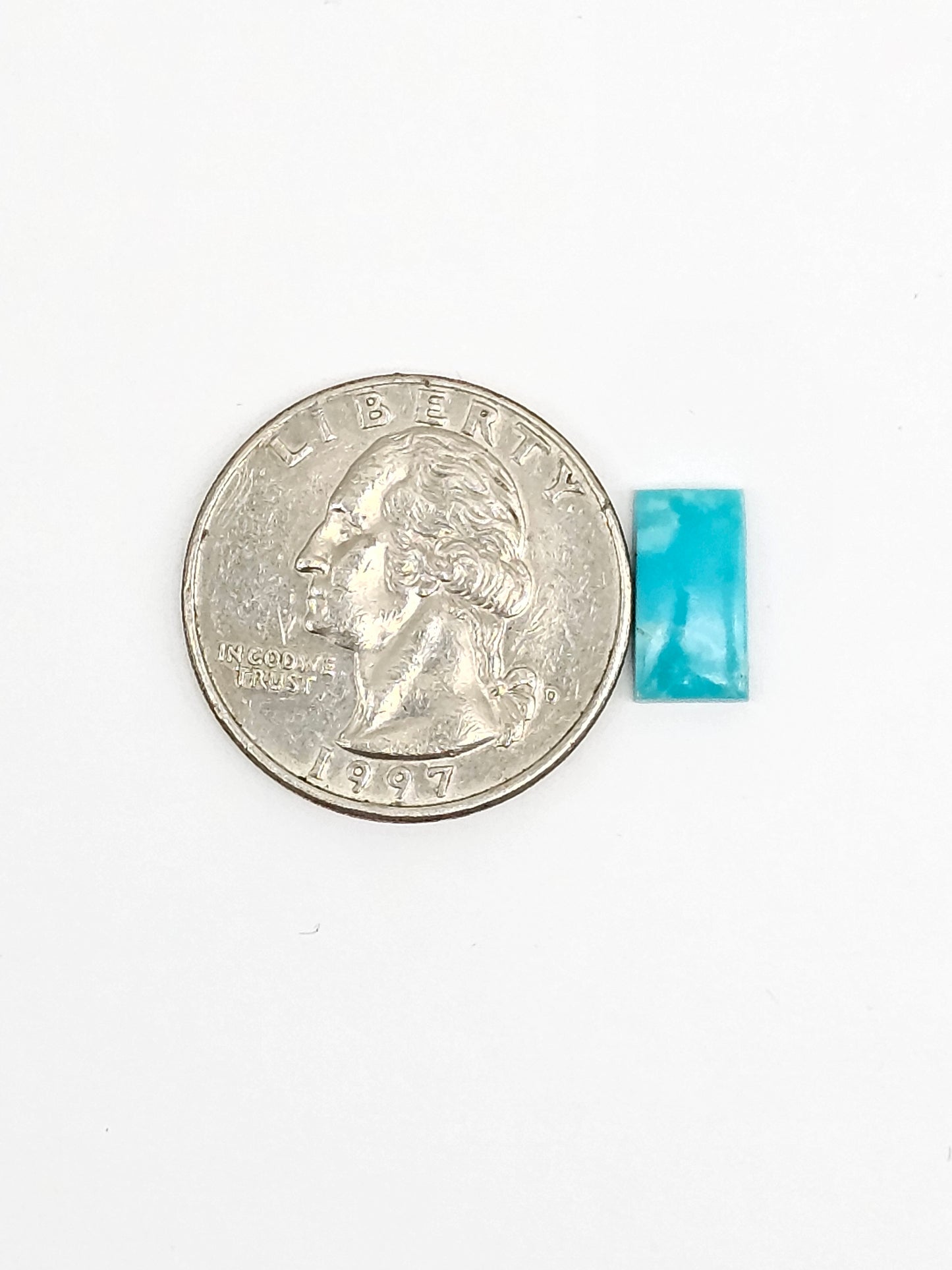 Mexican Turquoise Cabochon | Artisan Cut Gemstone