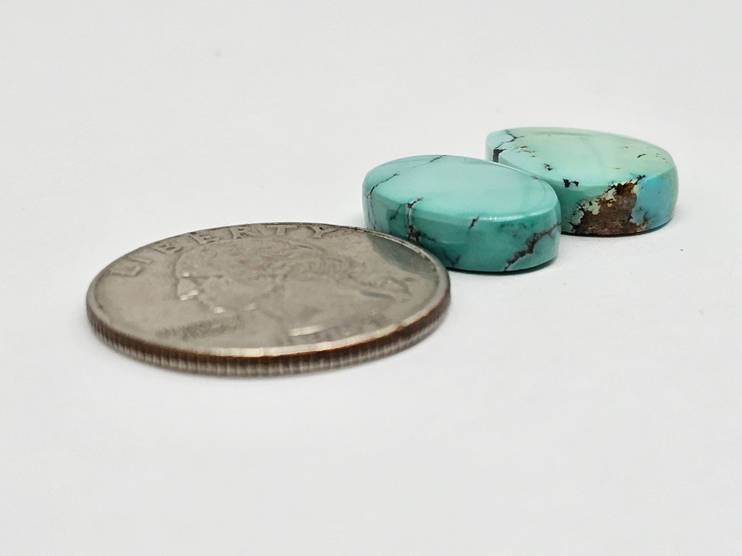Mexican Turquoise Cabochon | Artisan Cut Gemstone