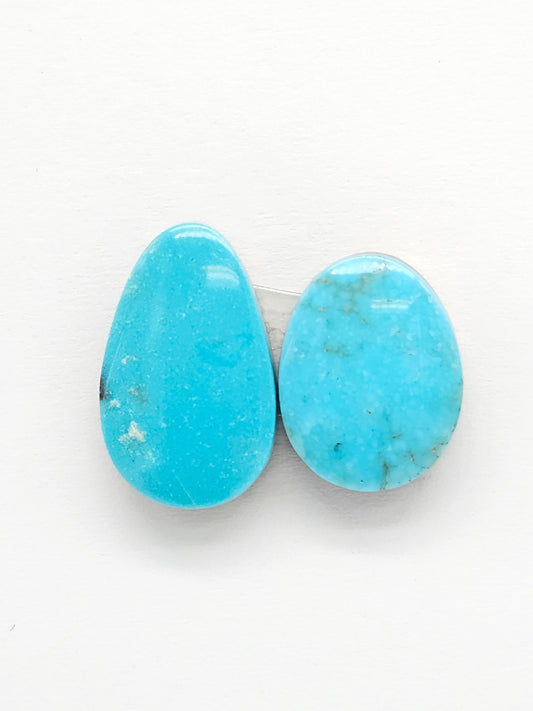 Mexican Turquoise Cabochon | Artisan Cut Gemstone