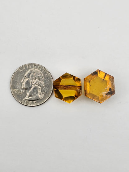 Amber authentic cabochon set large