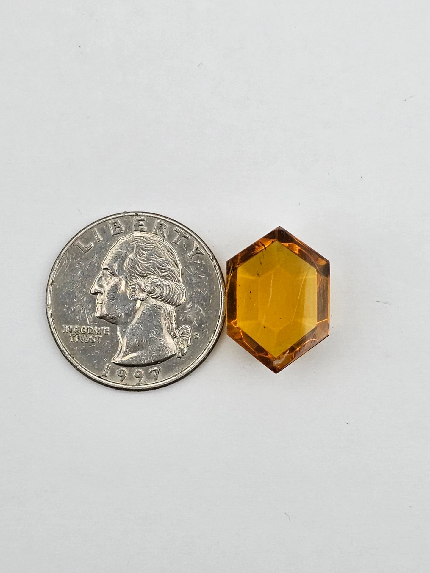 Amber authentic cabochon large