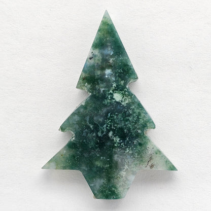 Moss Agate Tree Cabochon