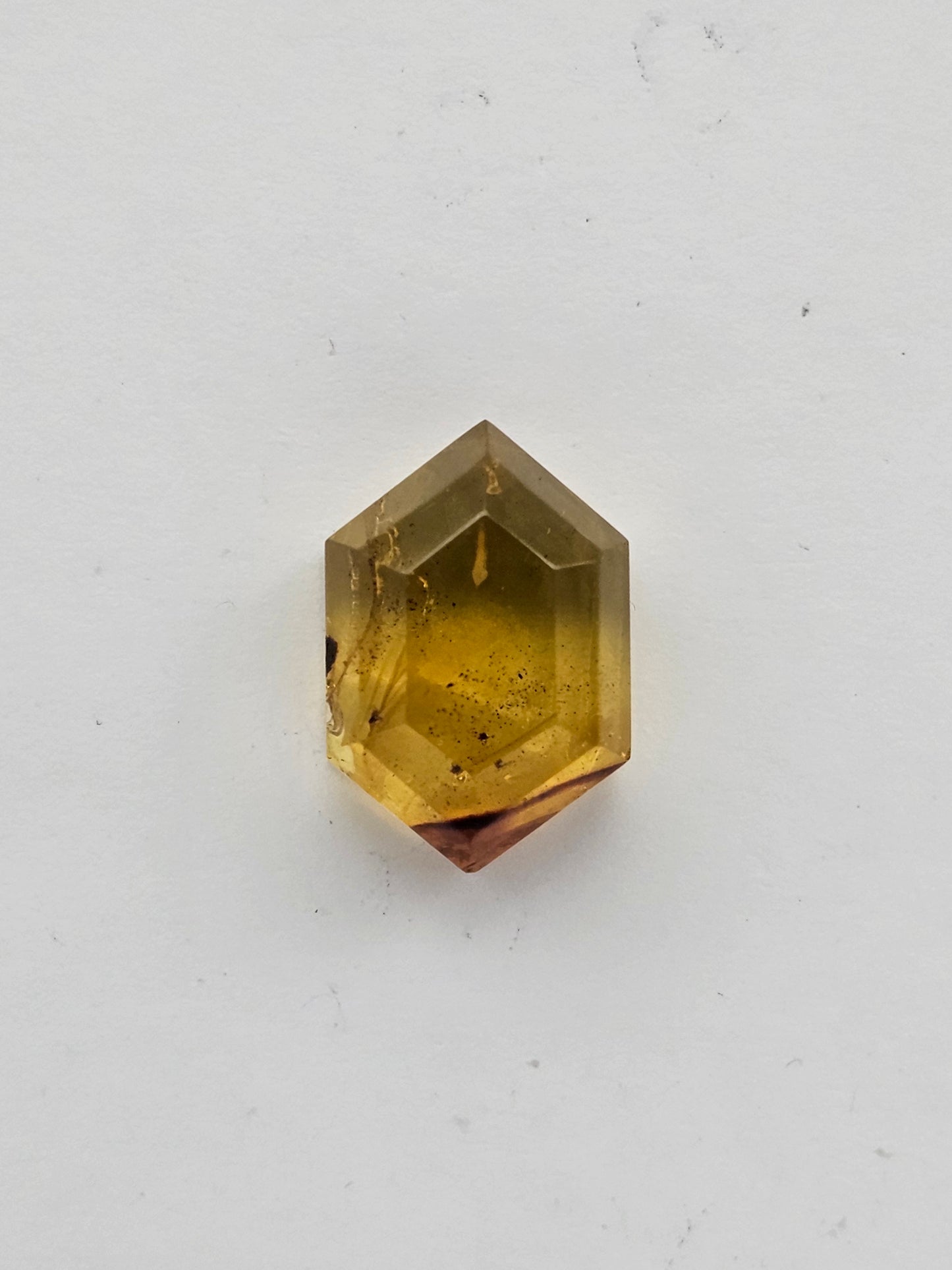 Amber authentic cabochon large