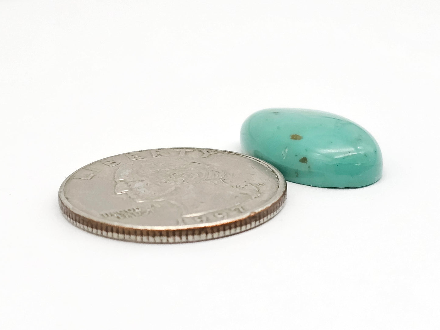 Mexican Turquoise Cabochon | Artisan Cut Gemstone