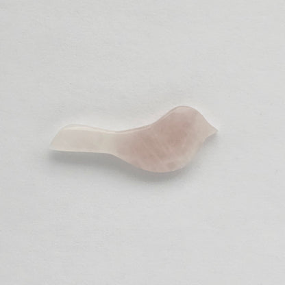 Rose Quartz Bird Cabochon