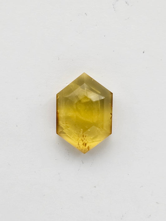 Amber authentic cabochon large