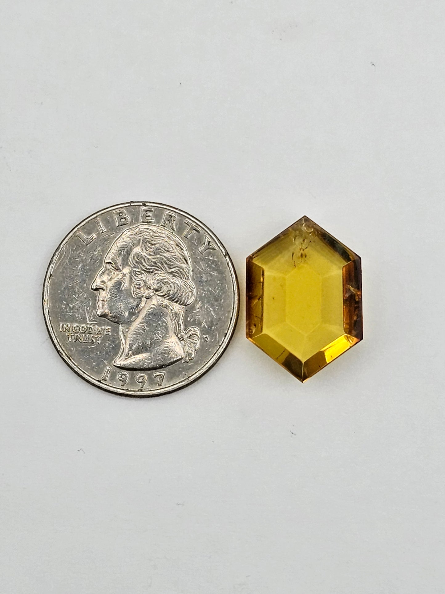 Amber authentic cabochon large