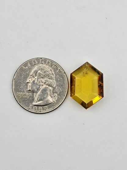 Amber authentic cabochon large