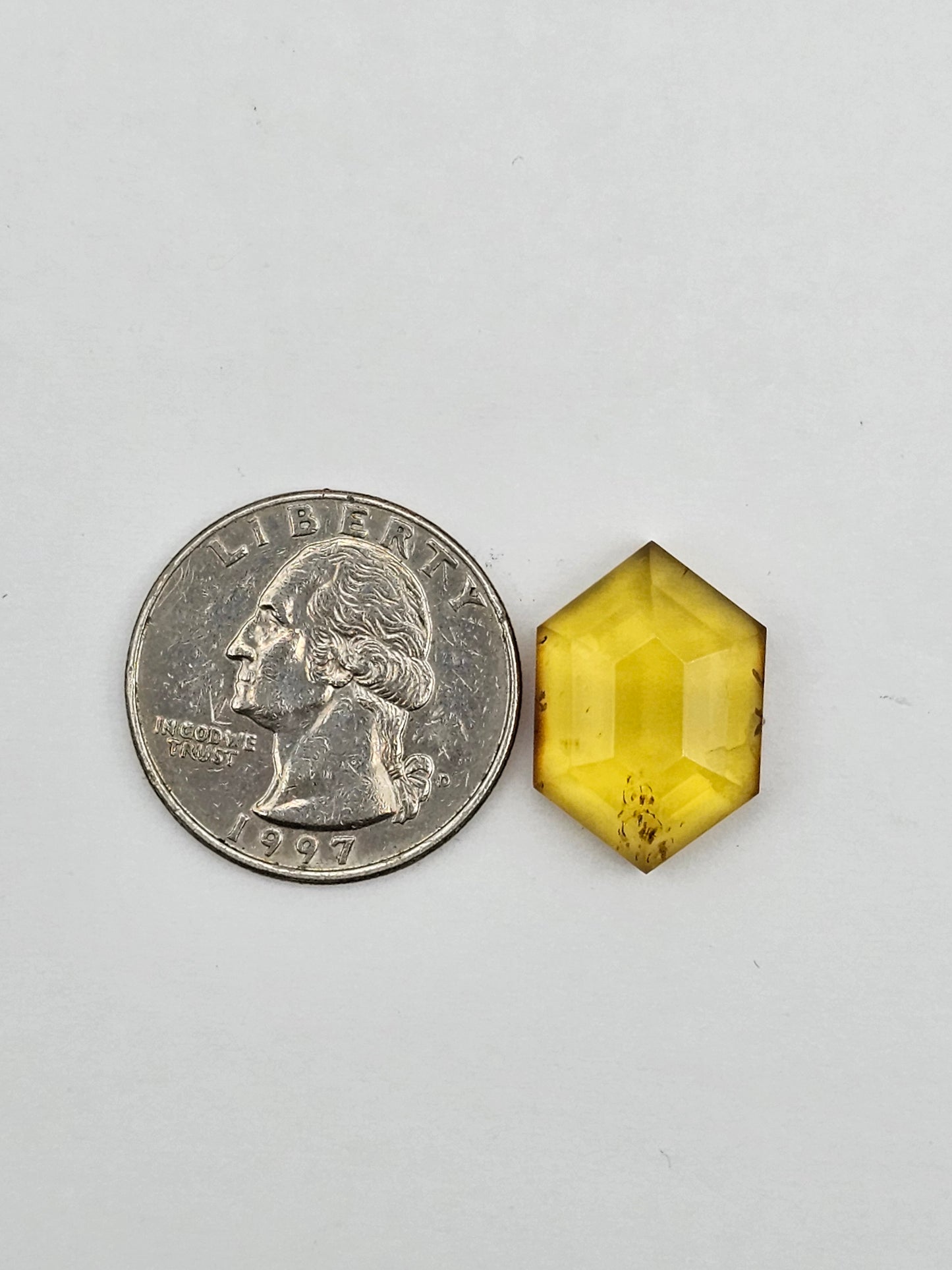 Amber authentic cabochon large