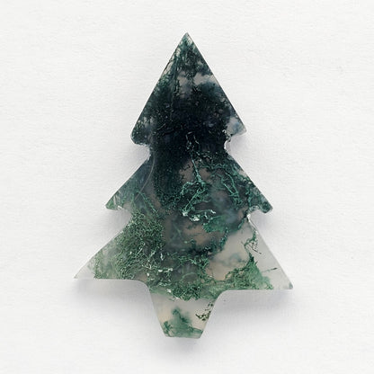 Moss Agate Tree Cabochon