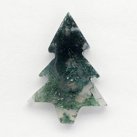 Moss Agate Tree Cabochon