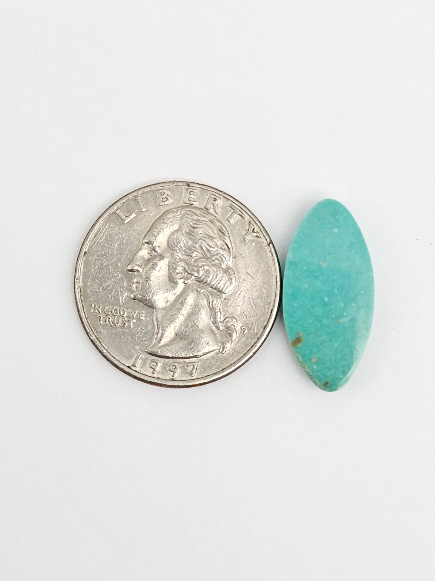 Mexican Turquoise Cabochon | Artisan Cut Gemstone