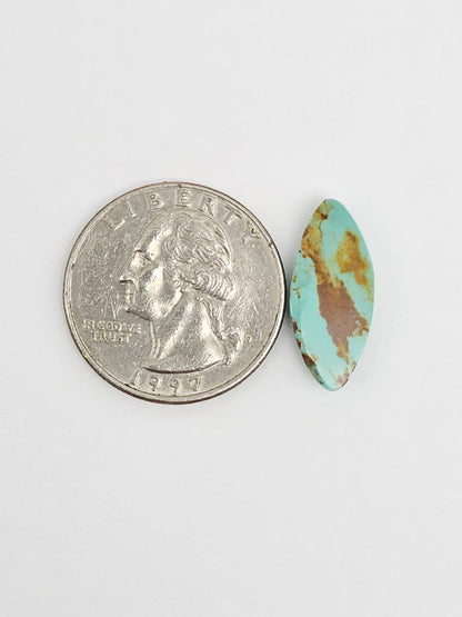 Mexican Turquoise Cabochon | Artisan Cut Gemstone
