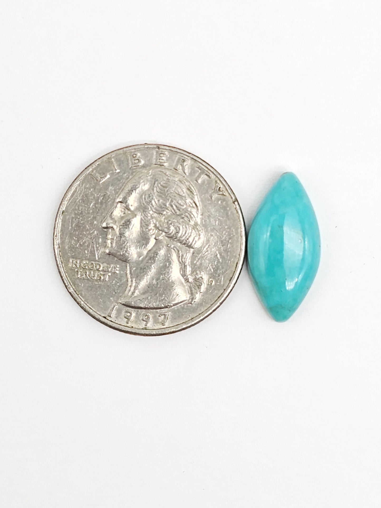 Mexican Turquoise Cabochon | Artisan Cut Gemstone