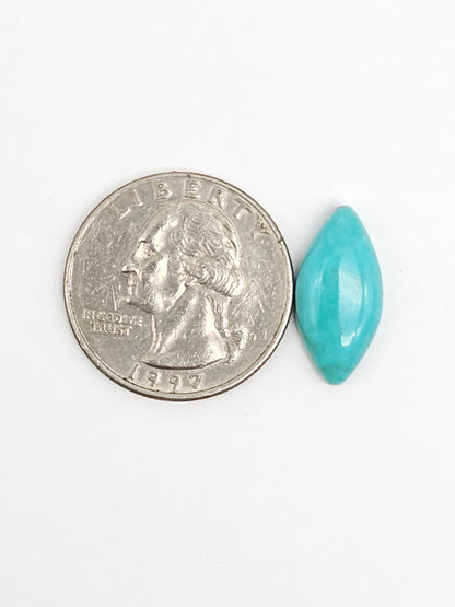 Mexican Turquoise Cabochon | Artisan Cut Gemstone