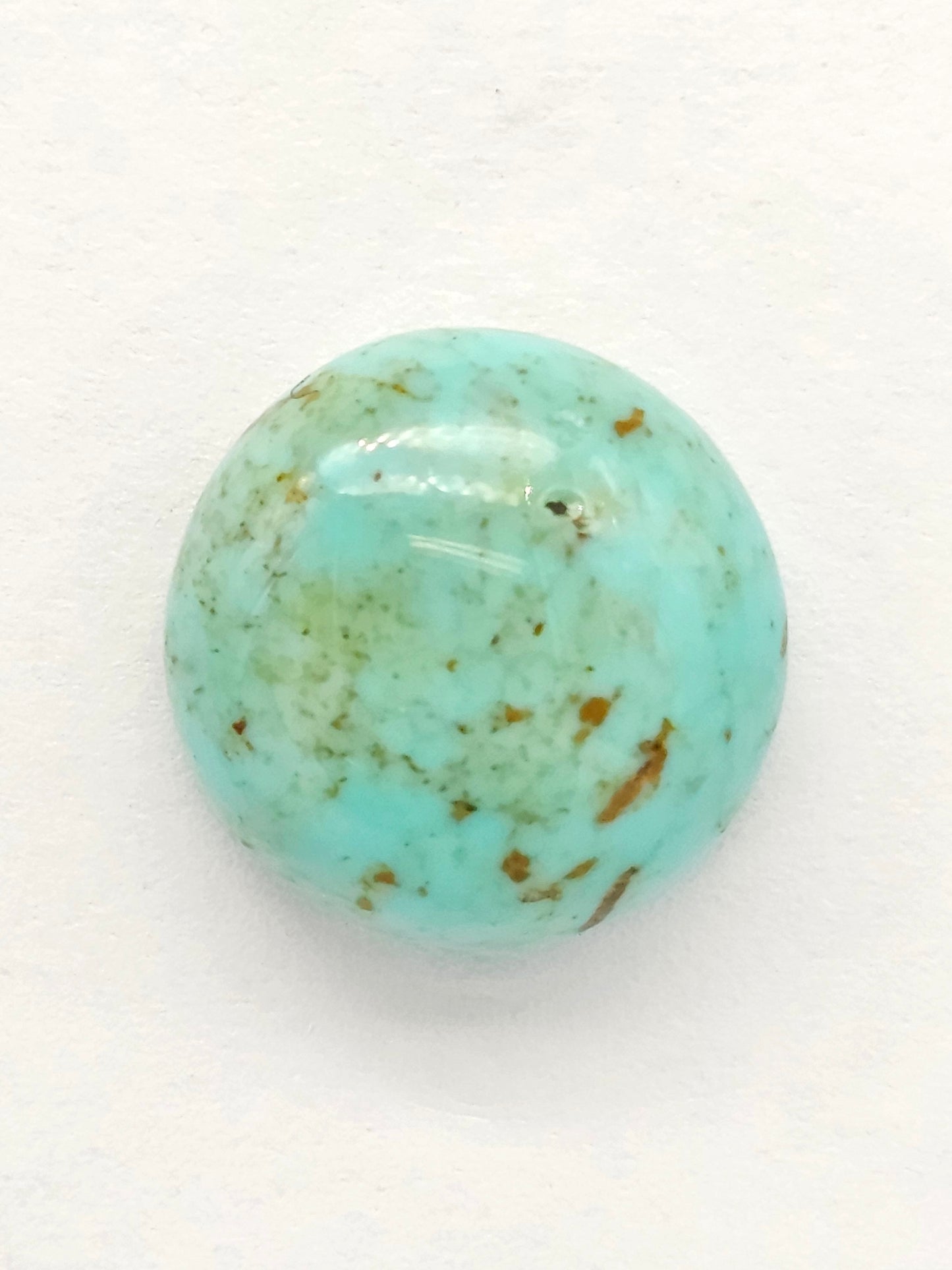 Mexican Turquoise Cabochon | Artisan Cut Gemstone