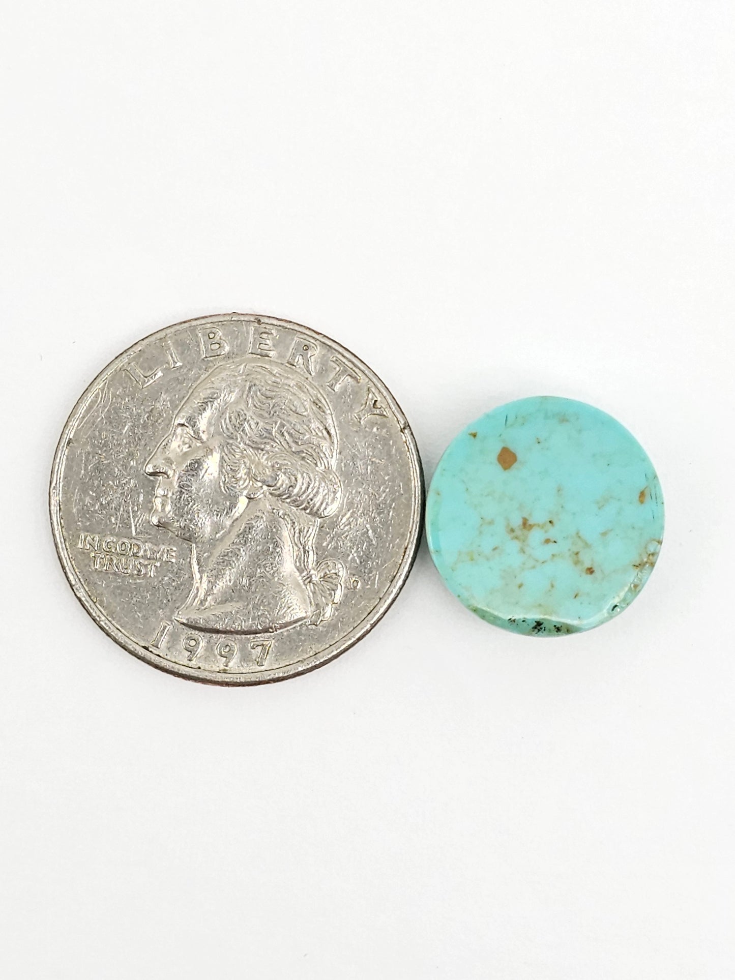 Mexican Turquoise Cabochon | Artisan Cut Gemstone