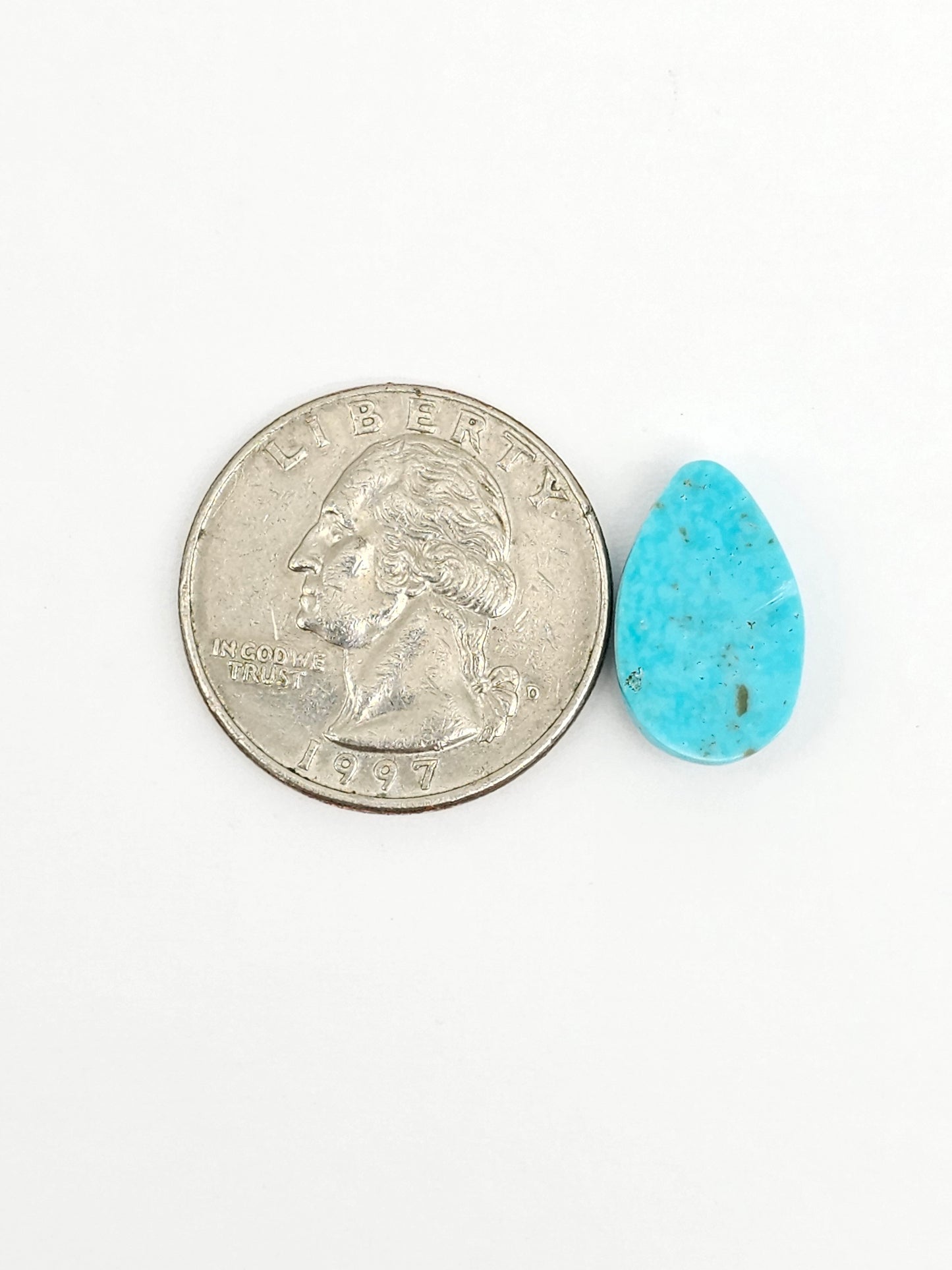 Mexican Turquoise Cabochon | Artisan Cut Gemstone