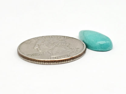 Mexican Turquoise Cabochon | Artisan Cut Gemstone