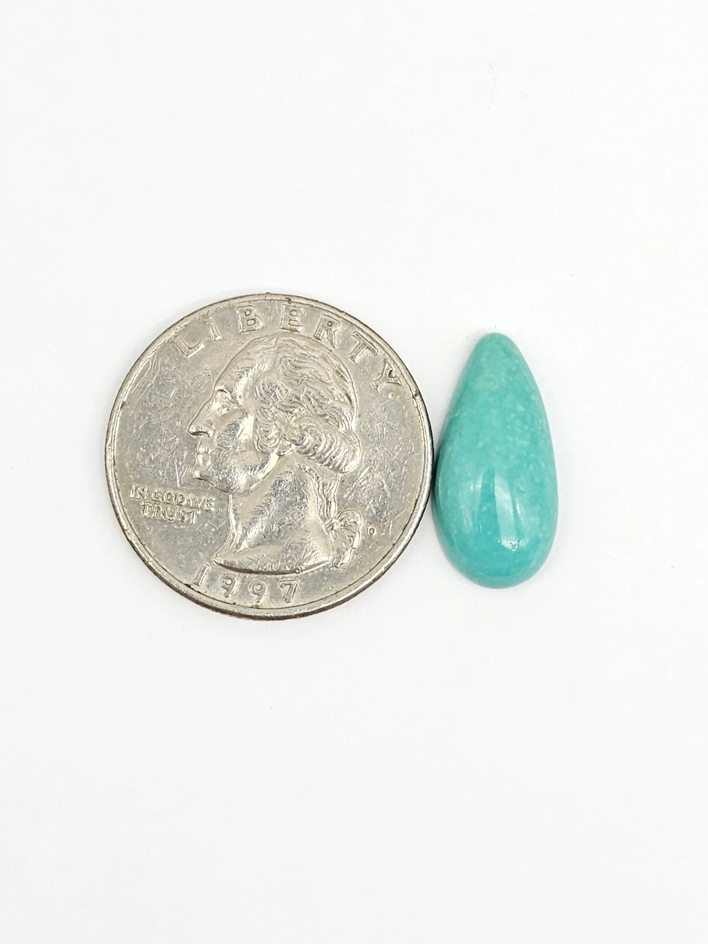 Mexican Turquoise Cabochon | Artisan Cut Gemstone