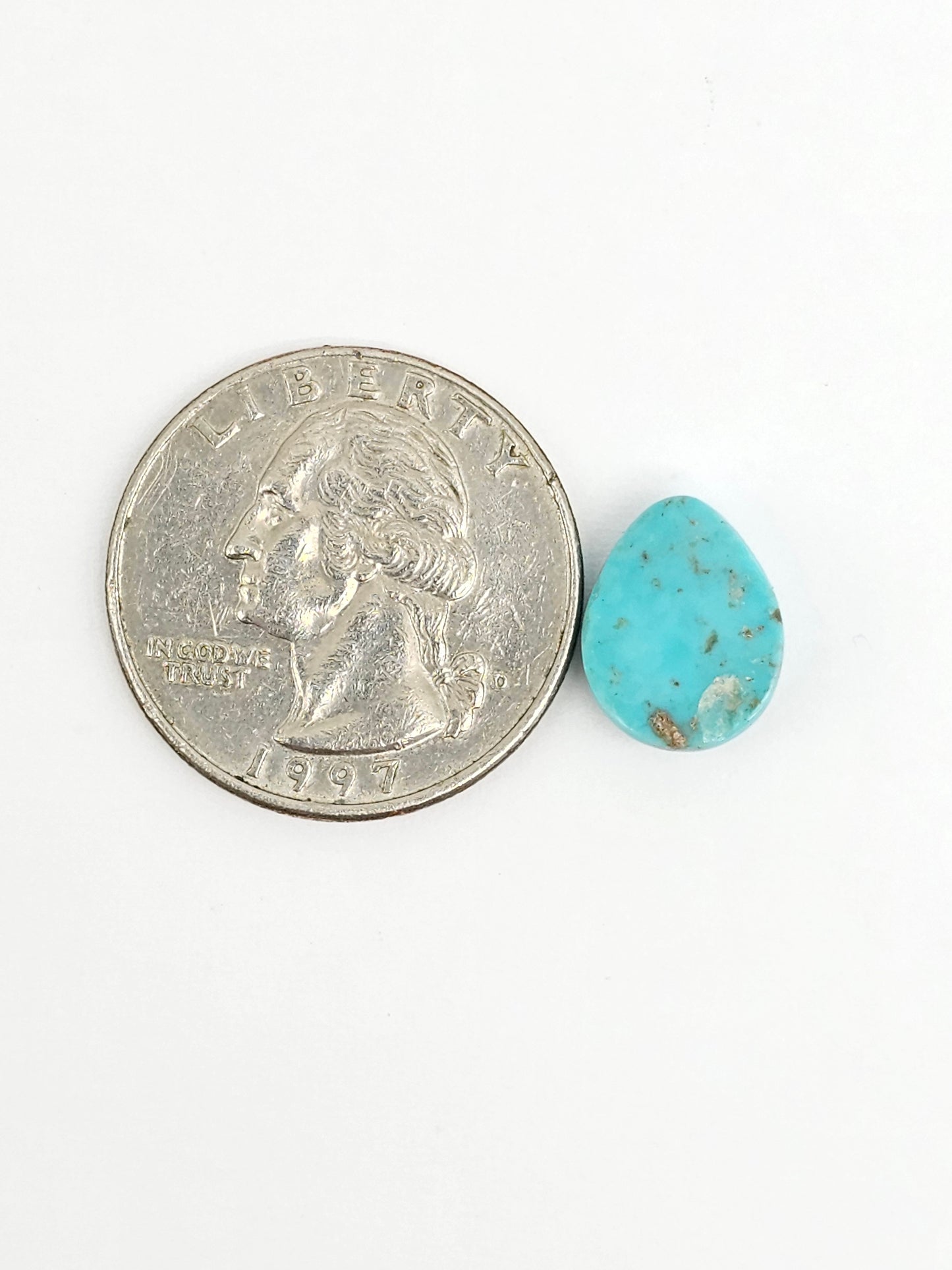 Mexican Turquoise Cabochon | Artisan Cut Gemstone