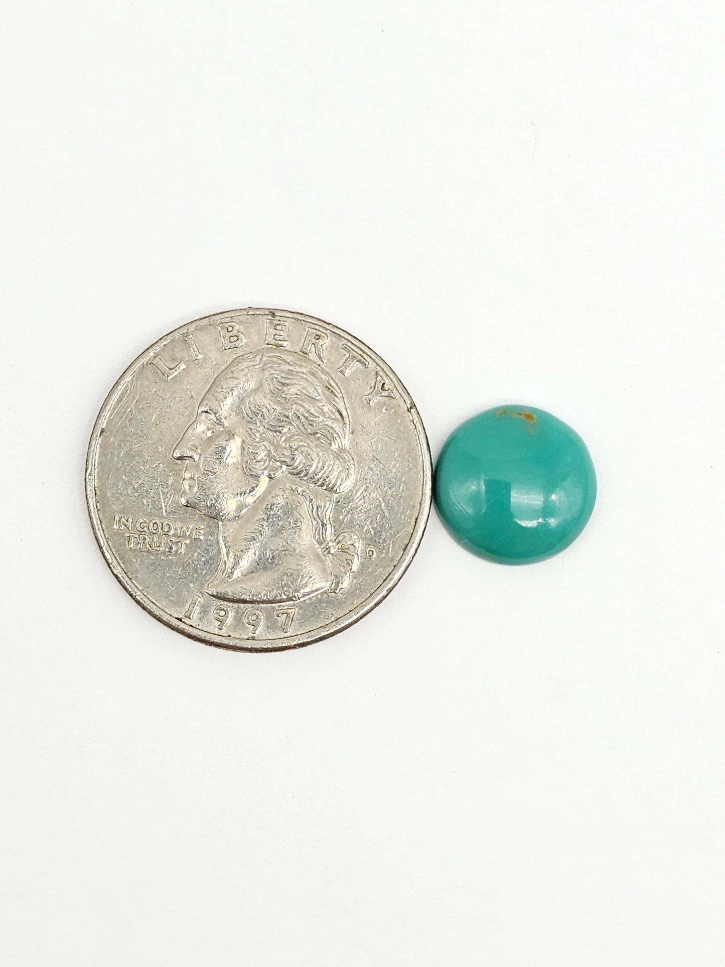 Mexican Turquoise Cabochon | Artisan Cut Gemstone