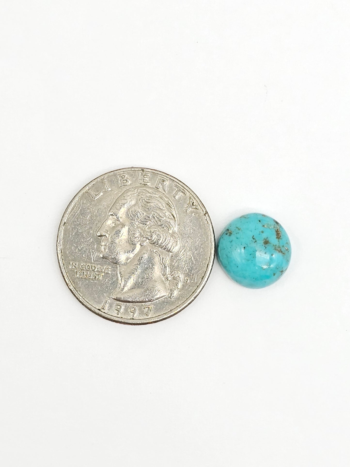 Mexican Turquoise Cabochon | Artisan Cut Gemstone