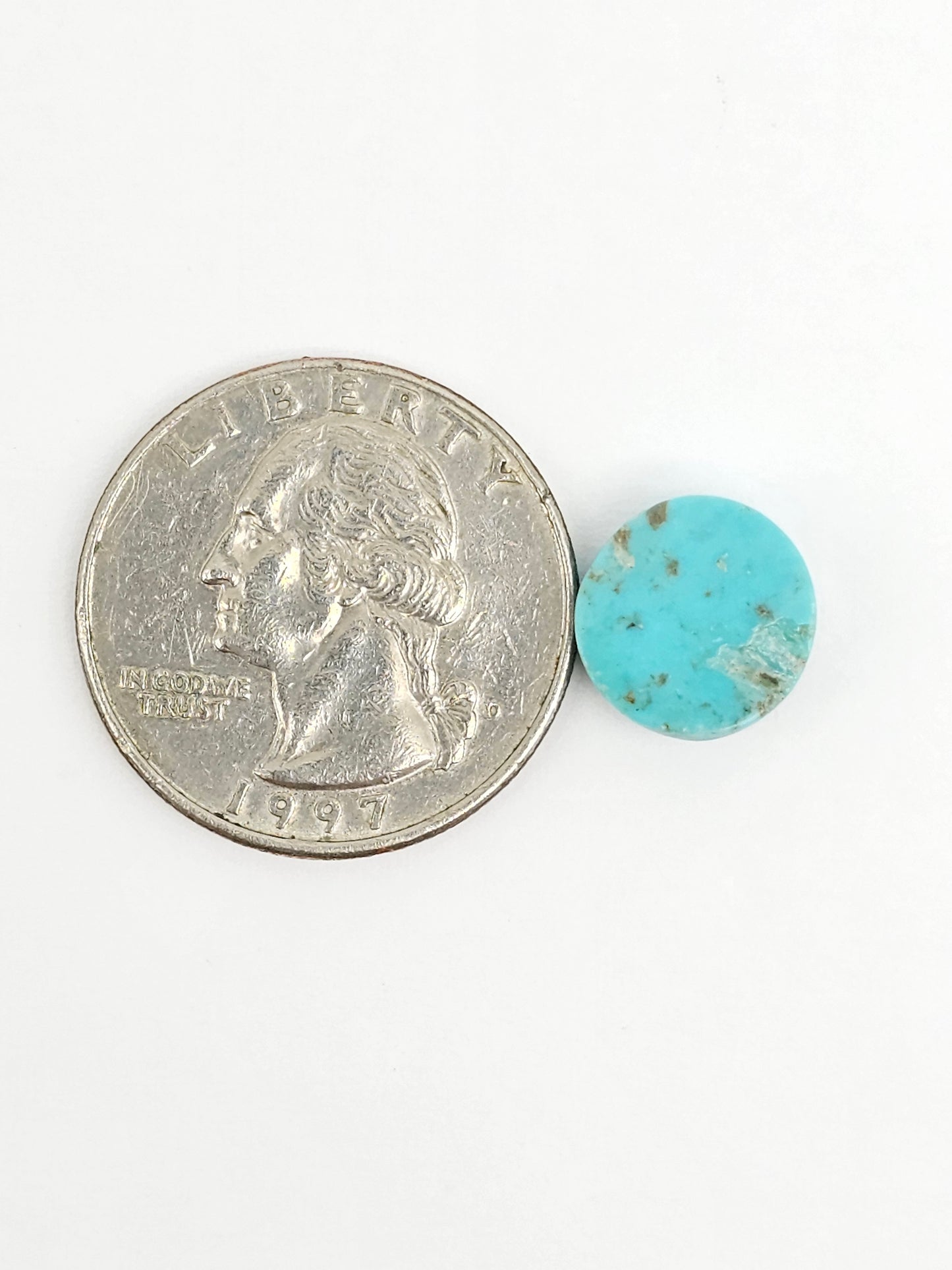 Mexican Turquoise Cabochon | Artisan Cut Gemstone