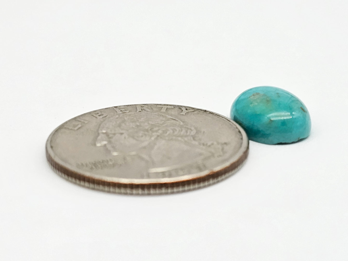 Mexican Turquoise Cabochon | Artisan Cut Gemstone