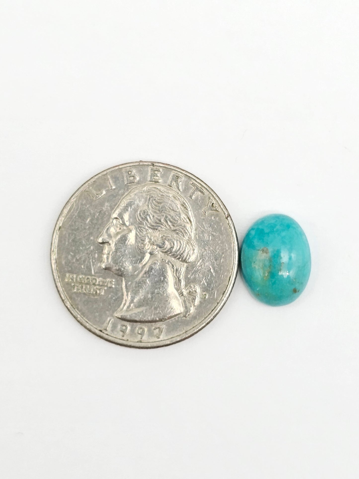 Mexican Turquoise Cabochon | Artisan Cut Gemstone